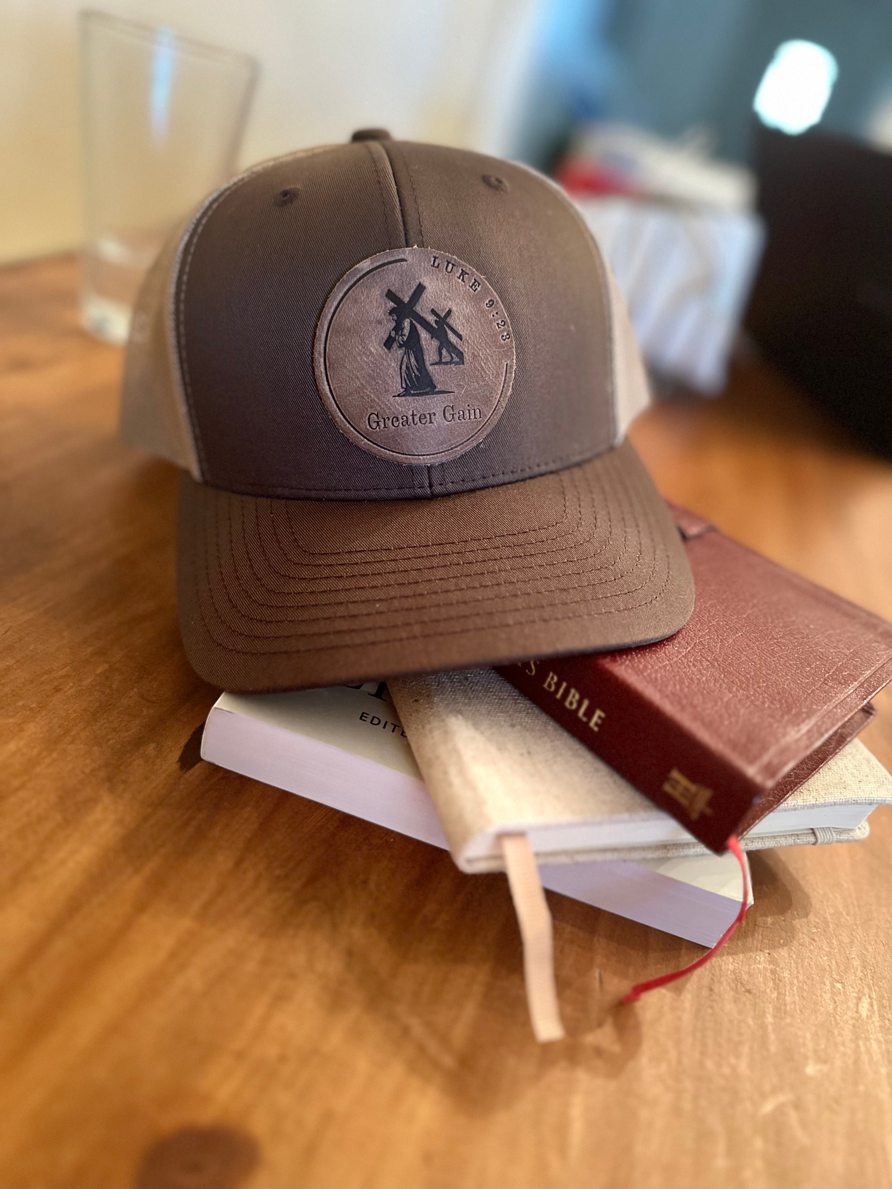 Brown/Khaki Retro Trucker Mesh Hat