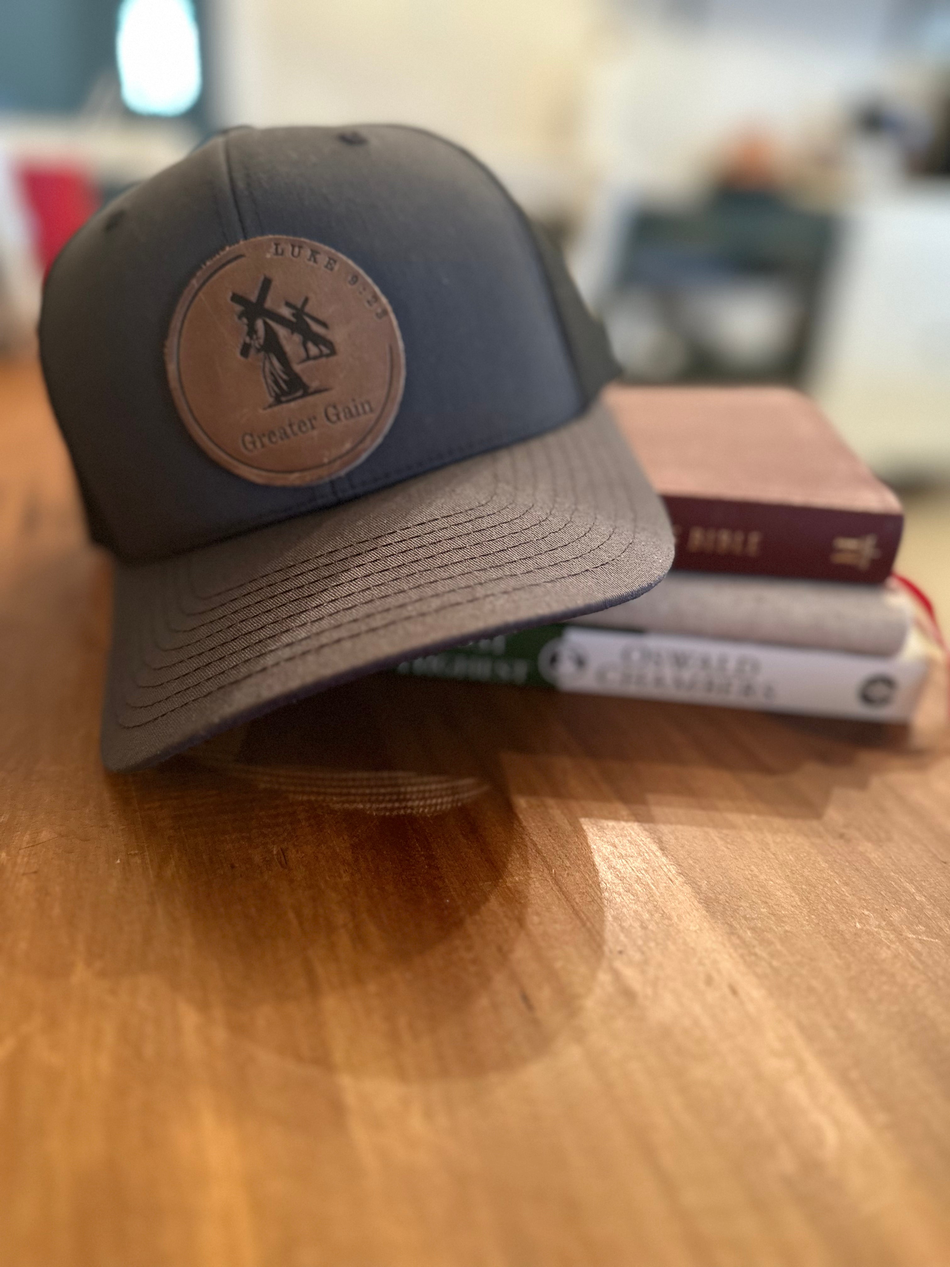 Charcoal/Black Retro Trucker Mesh Hat