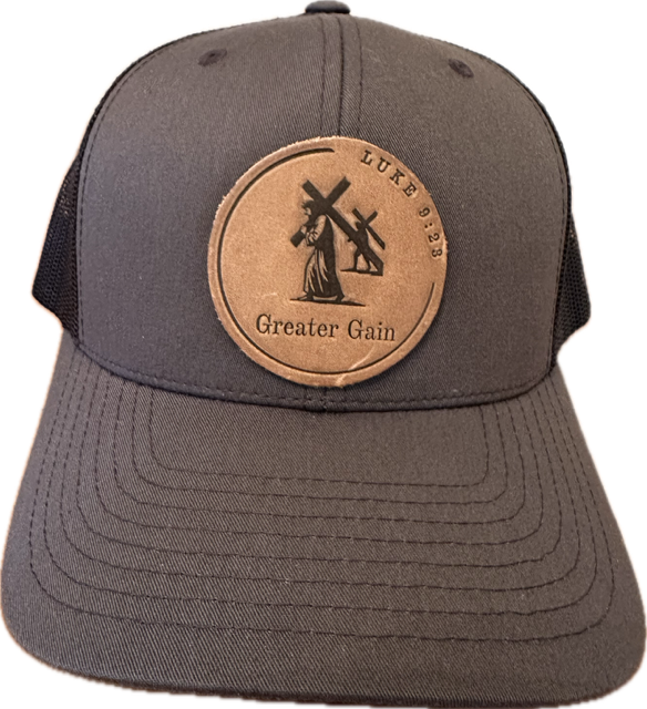 Charcoal/Black Retro Trucker Mesh Hat