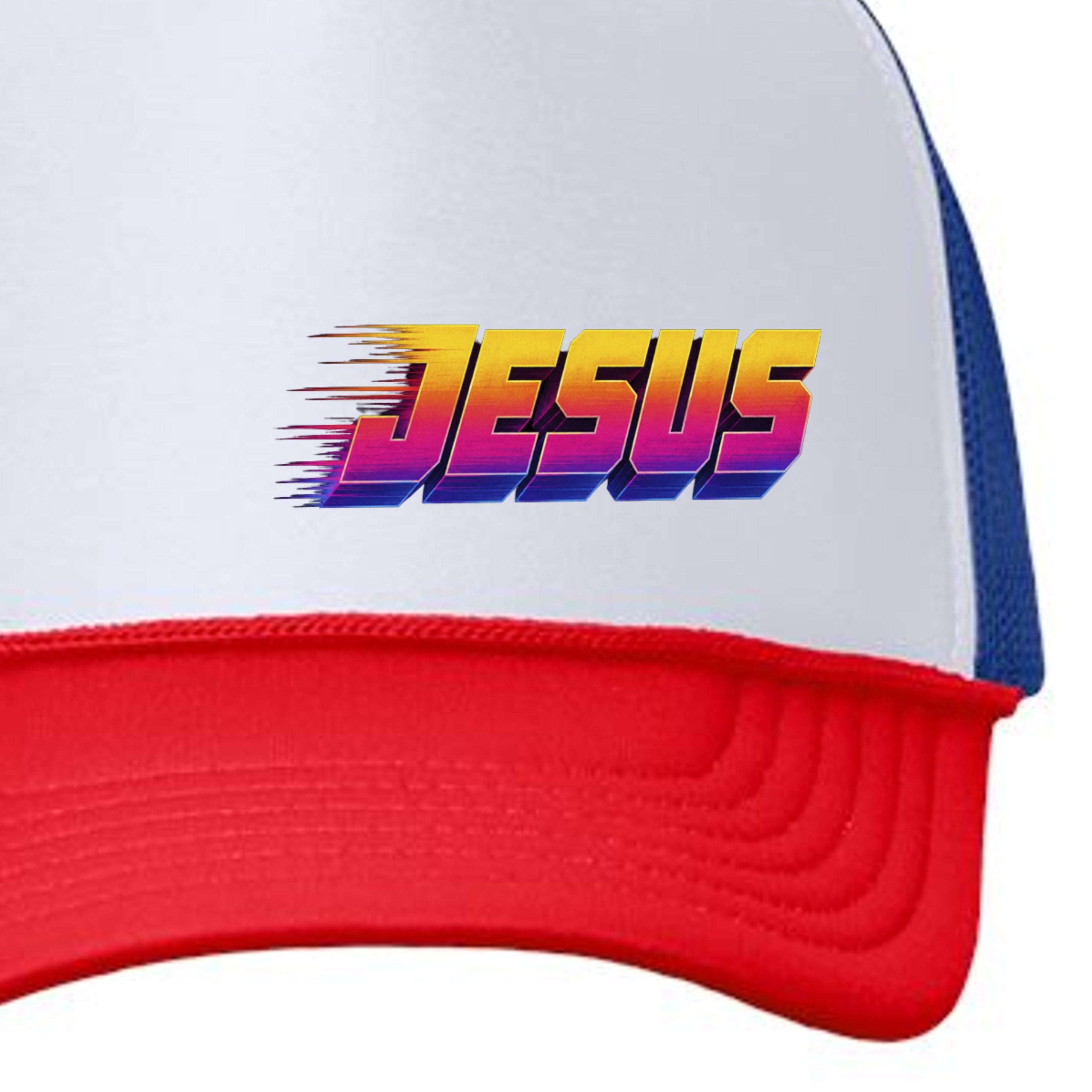 White/ Royal/ Red - VC700 - FRONT