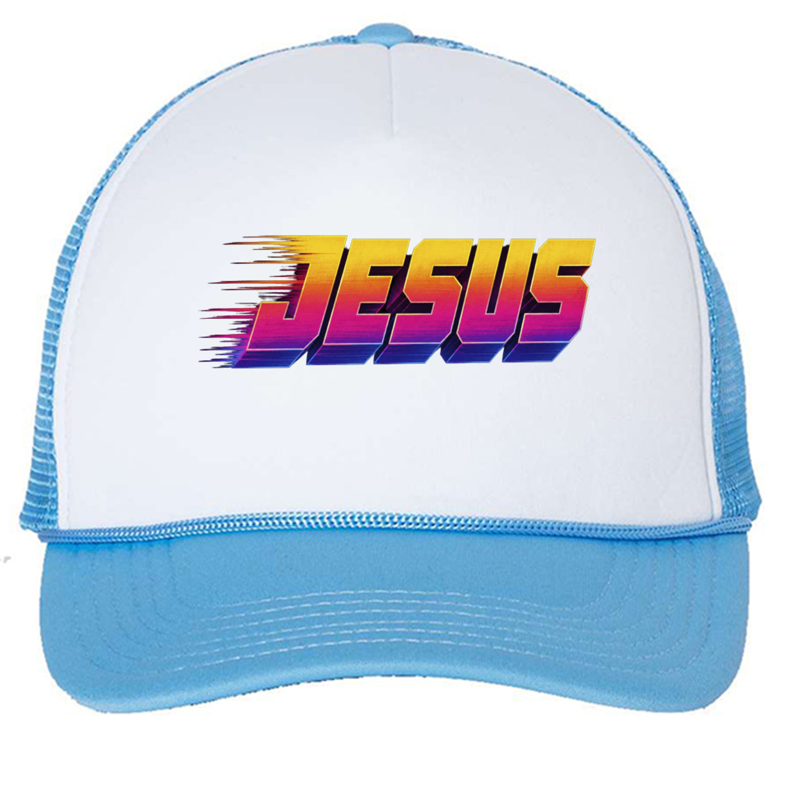 White/ Baby Blue - VC700 - FRONT